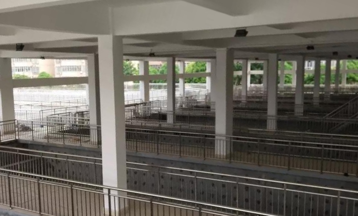 山东某水厂翻板滤池项目