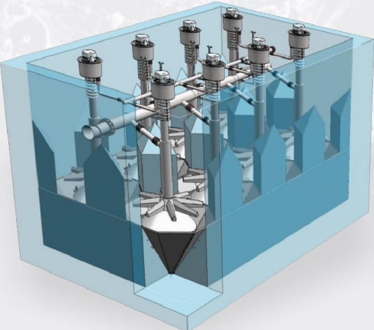 连续流砂滤池3 连续流砂滤池3